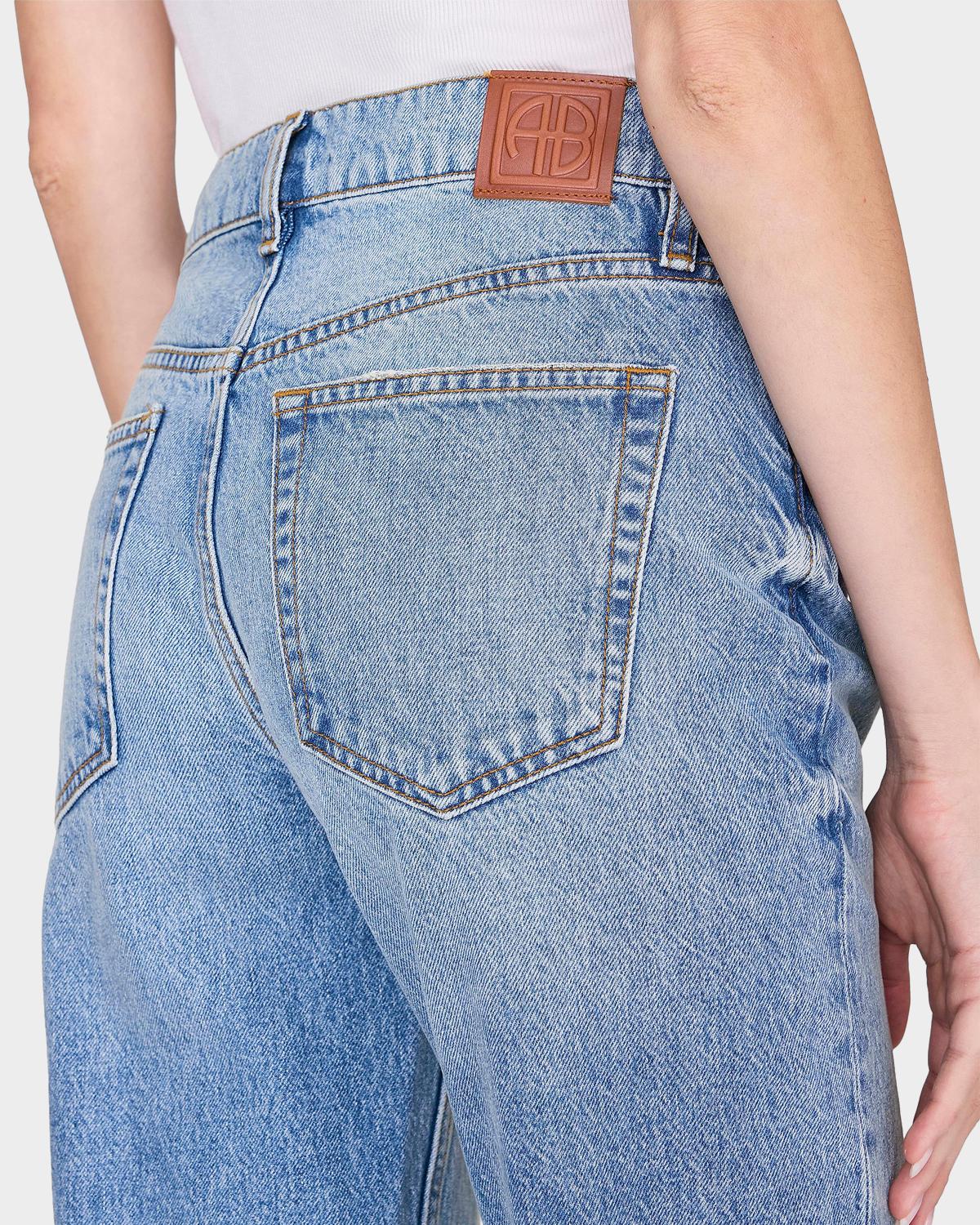 Kate Cotton Straight-Leg Jeans - thumbnail 5