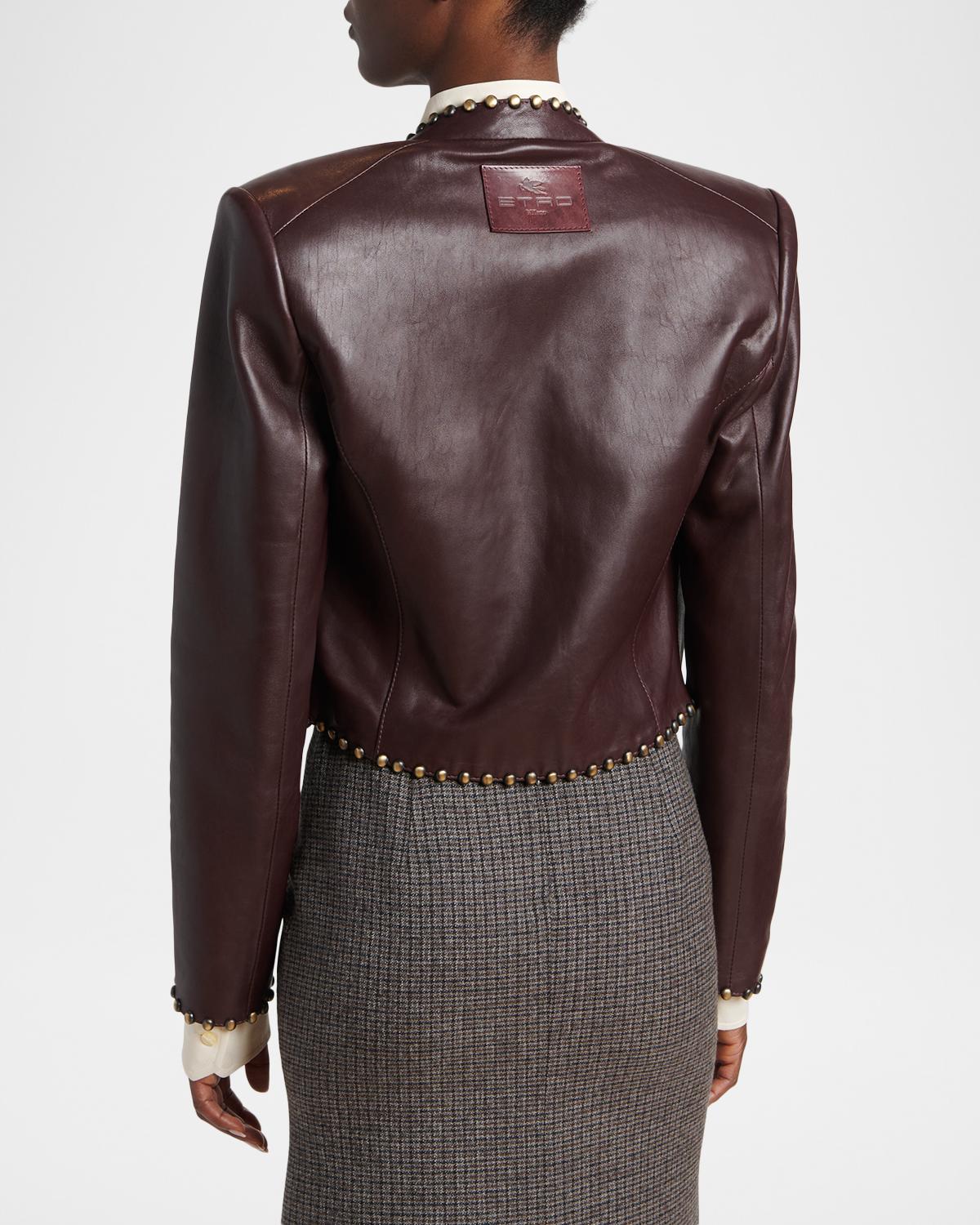 Studded Leather Jacket - thumbnail 2