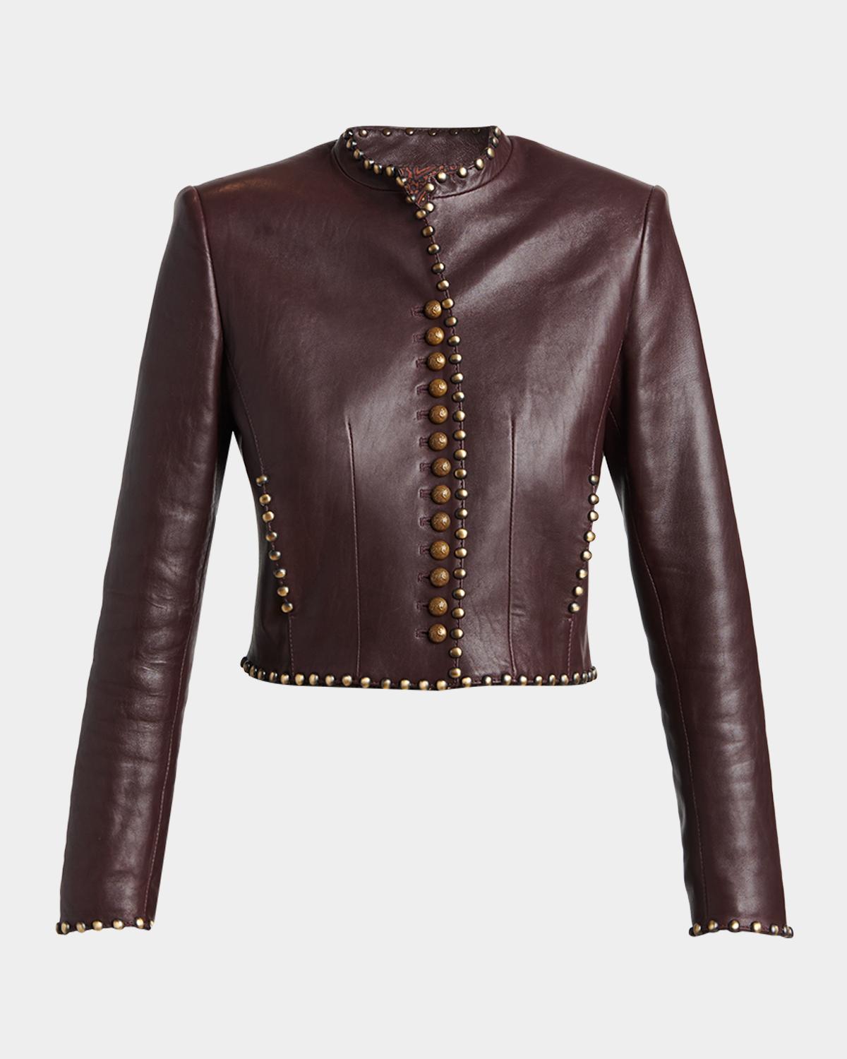 Studded Leather Jacket