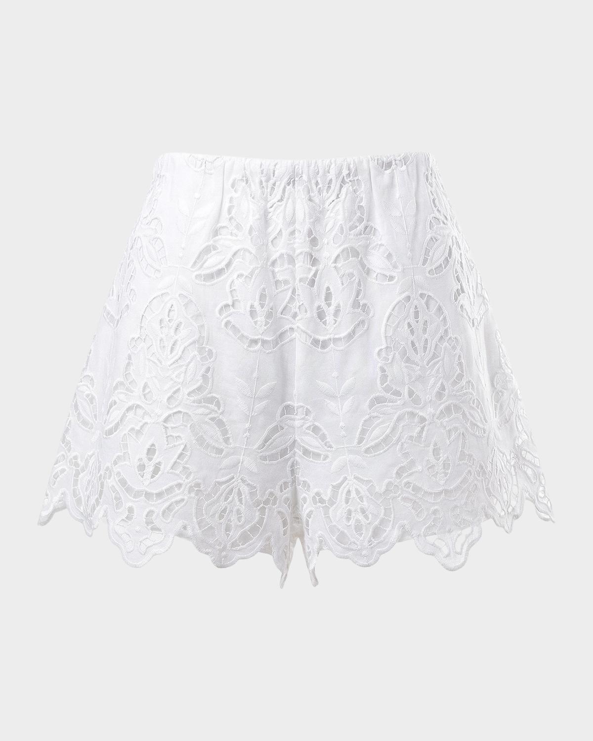 Pavlina Broderie Anglaise Shorts