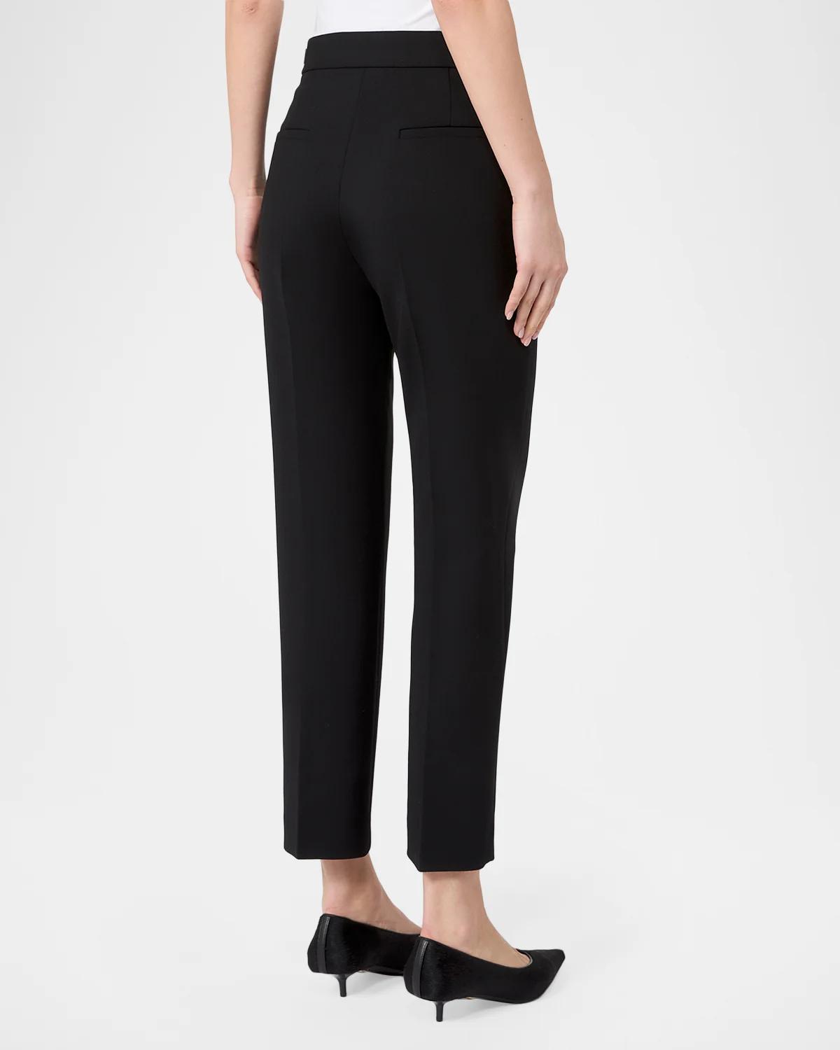 Waist Strap Straight-Leg Ankle Trousers - thumbnail 3