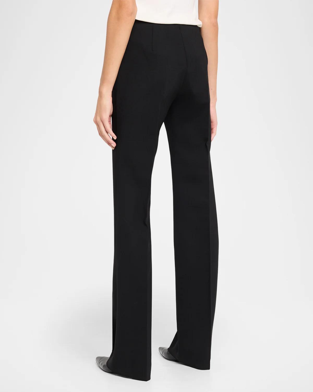 Morata Stretch Wool Straight-Leg Pants - thumbnail 3