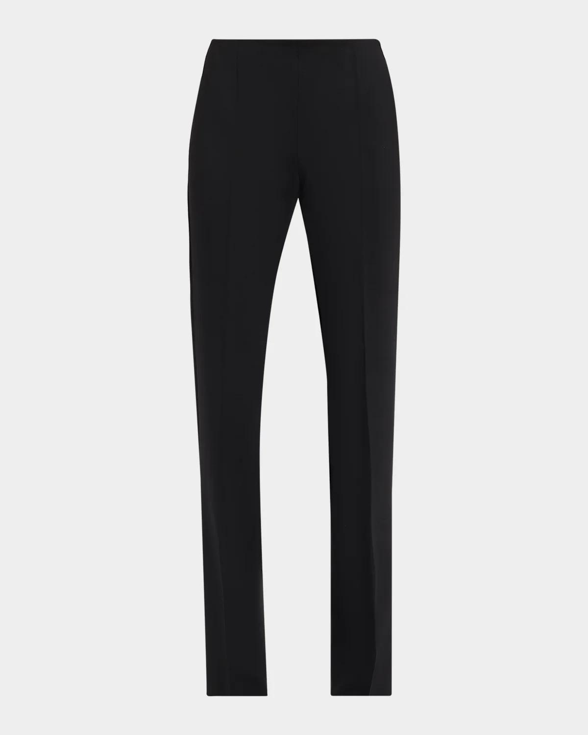 Morata Stretch Wool Straight-Leg Pants