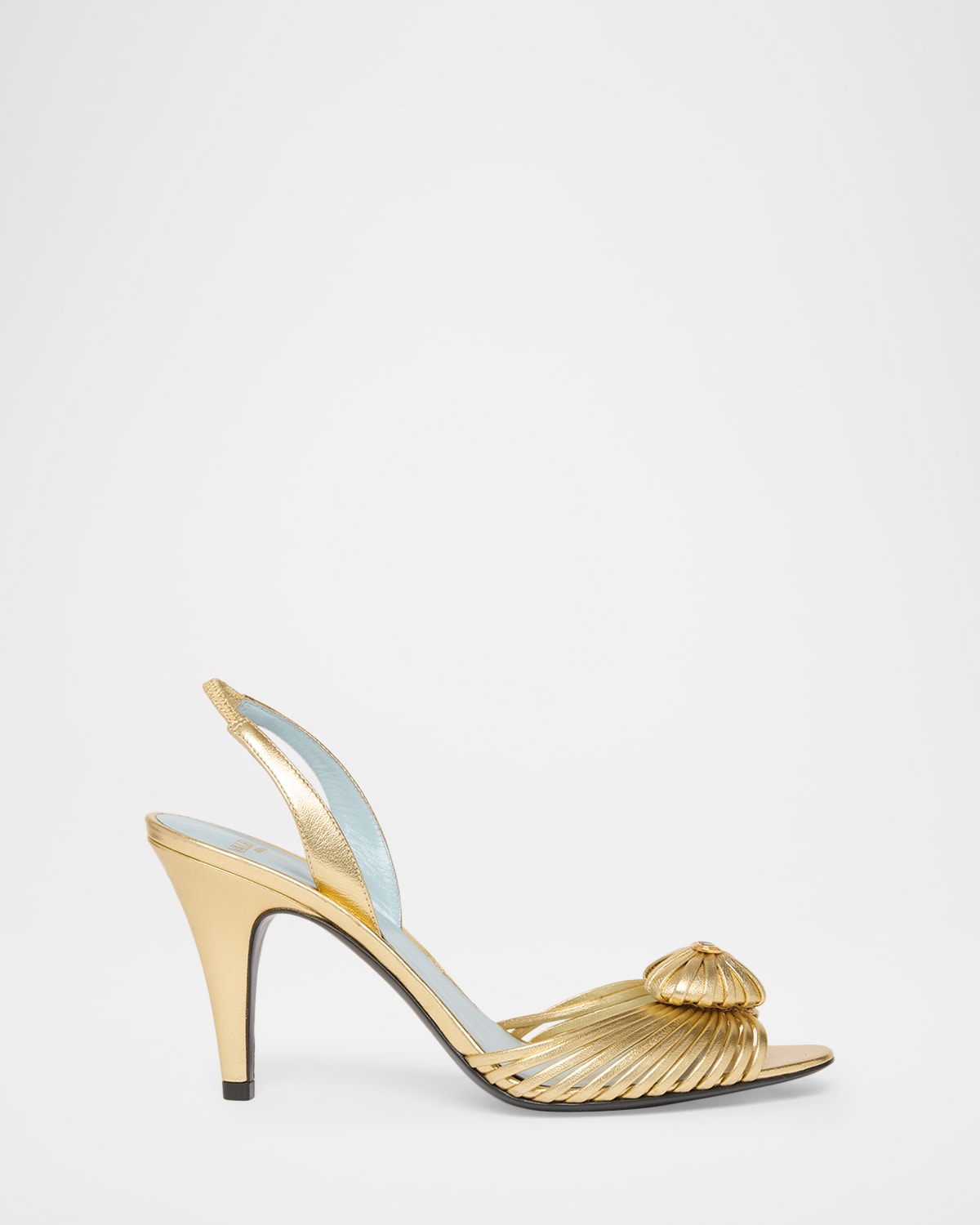 Valentino Garavani Coeur Royal 85mm Laminated Nappa Leather