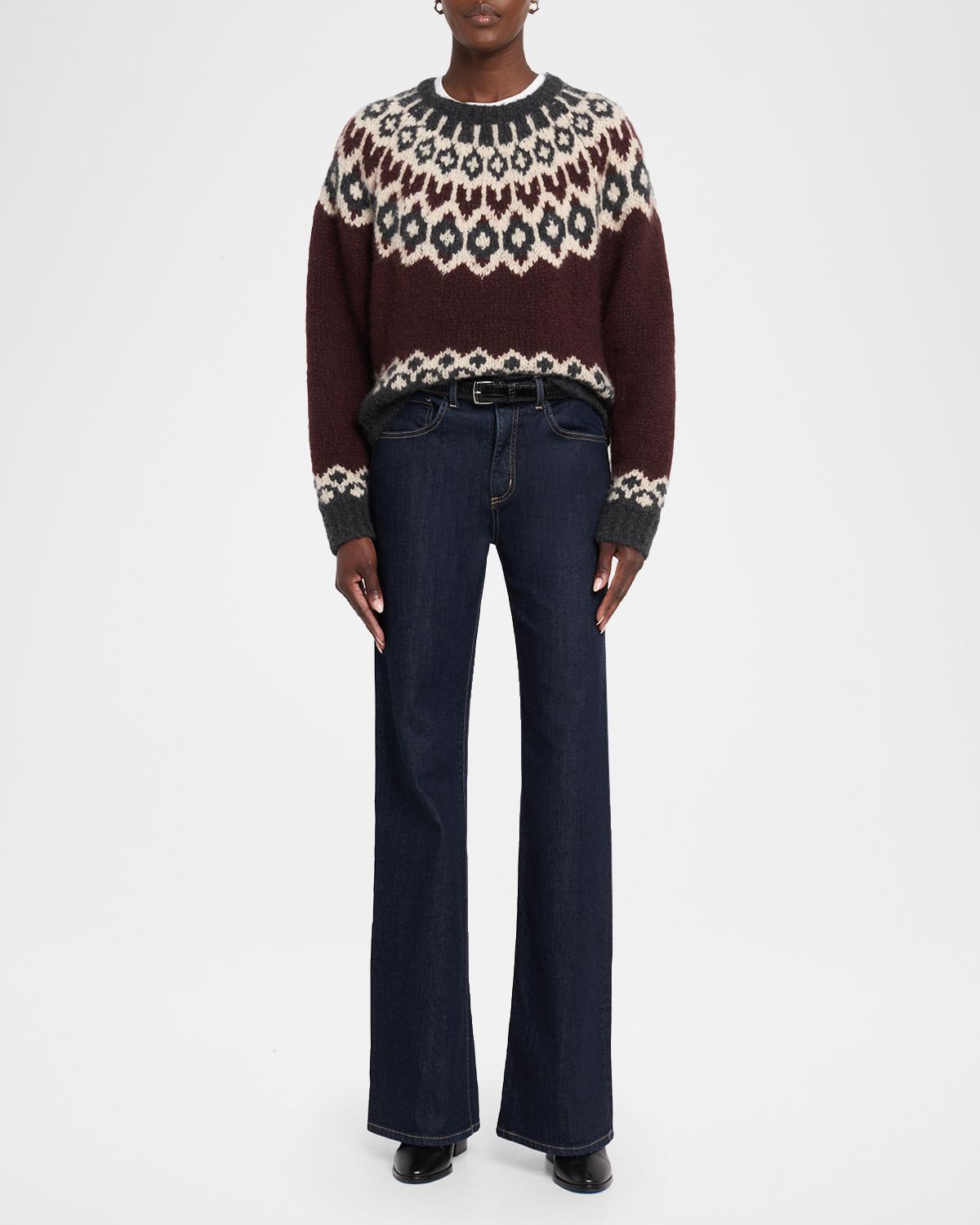 Isaline Fair Isle Cashmere Sweater - thumbnail 2