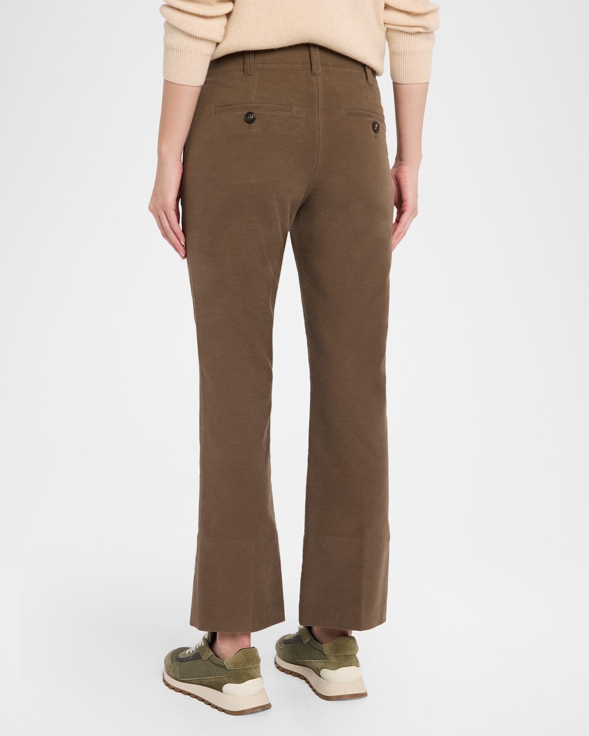Stretch Moleskin Flare Pants - thumbnail 3