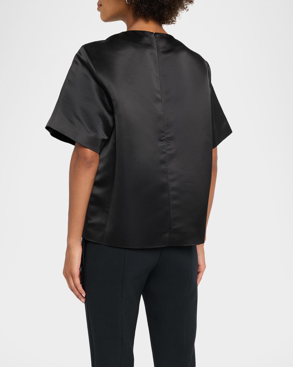 Duchess Satin Short-Sleeve Tee - thumbnail 3