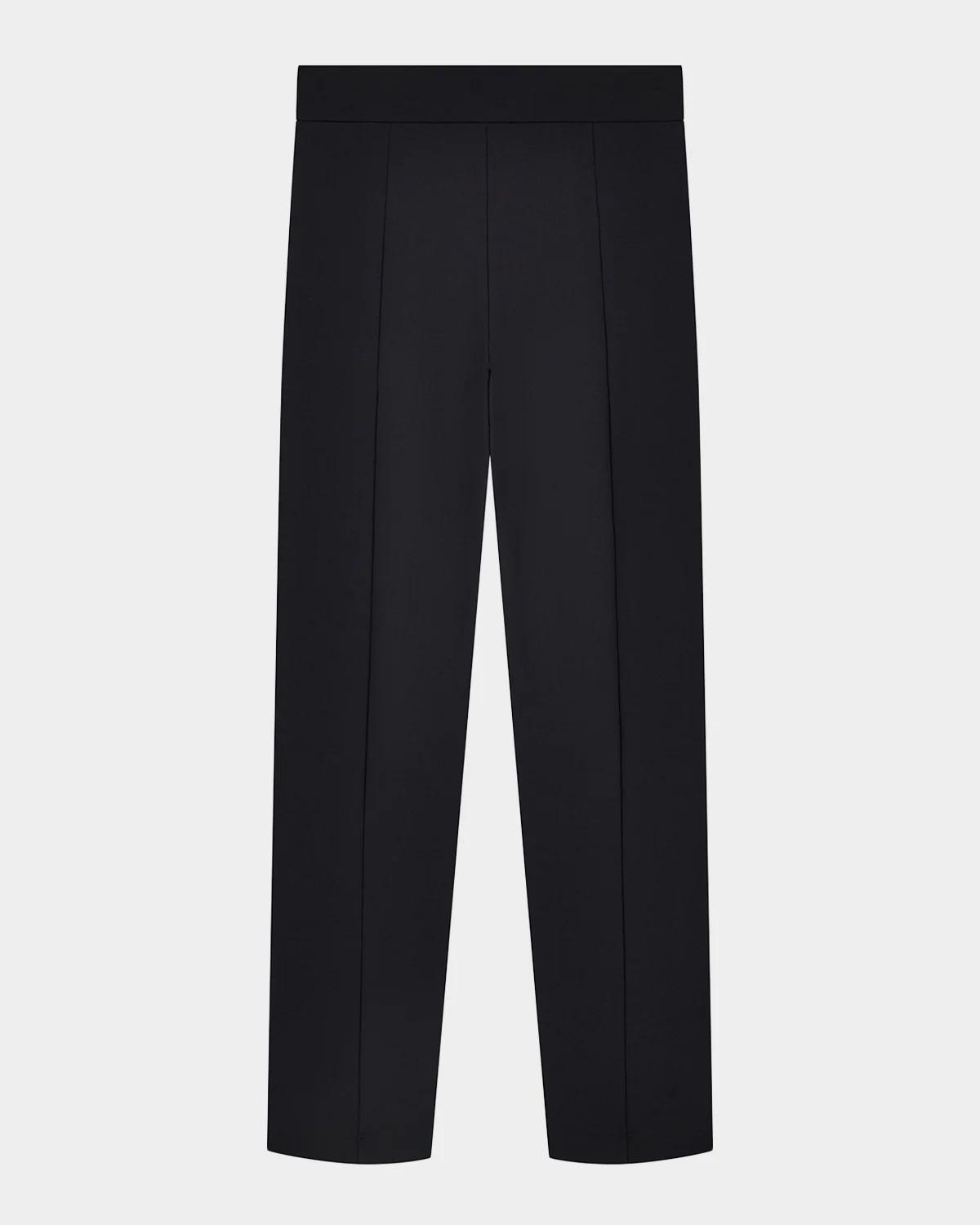 Cropped Slim-Fit Jersey Pants - thumbnail 5