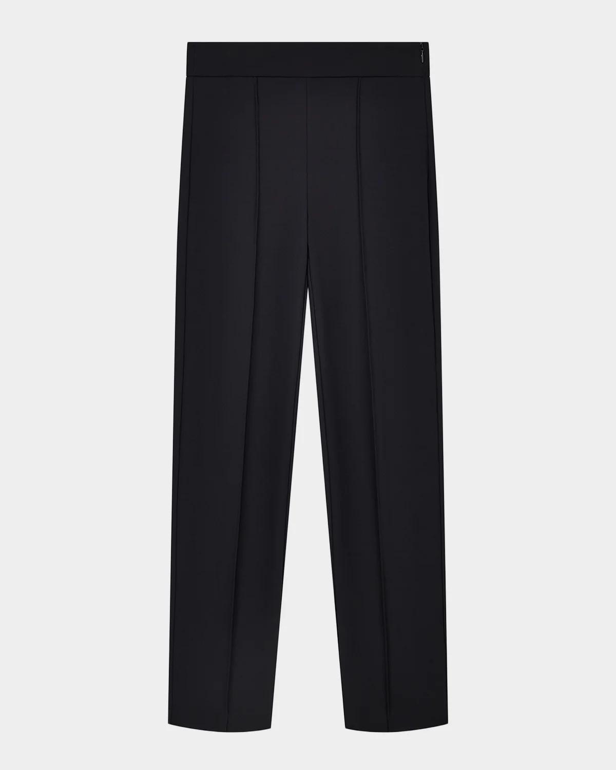 Cropped Slim-Fit Jersey Pants