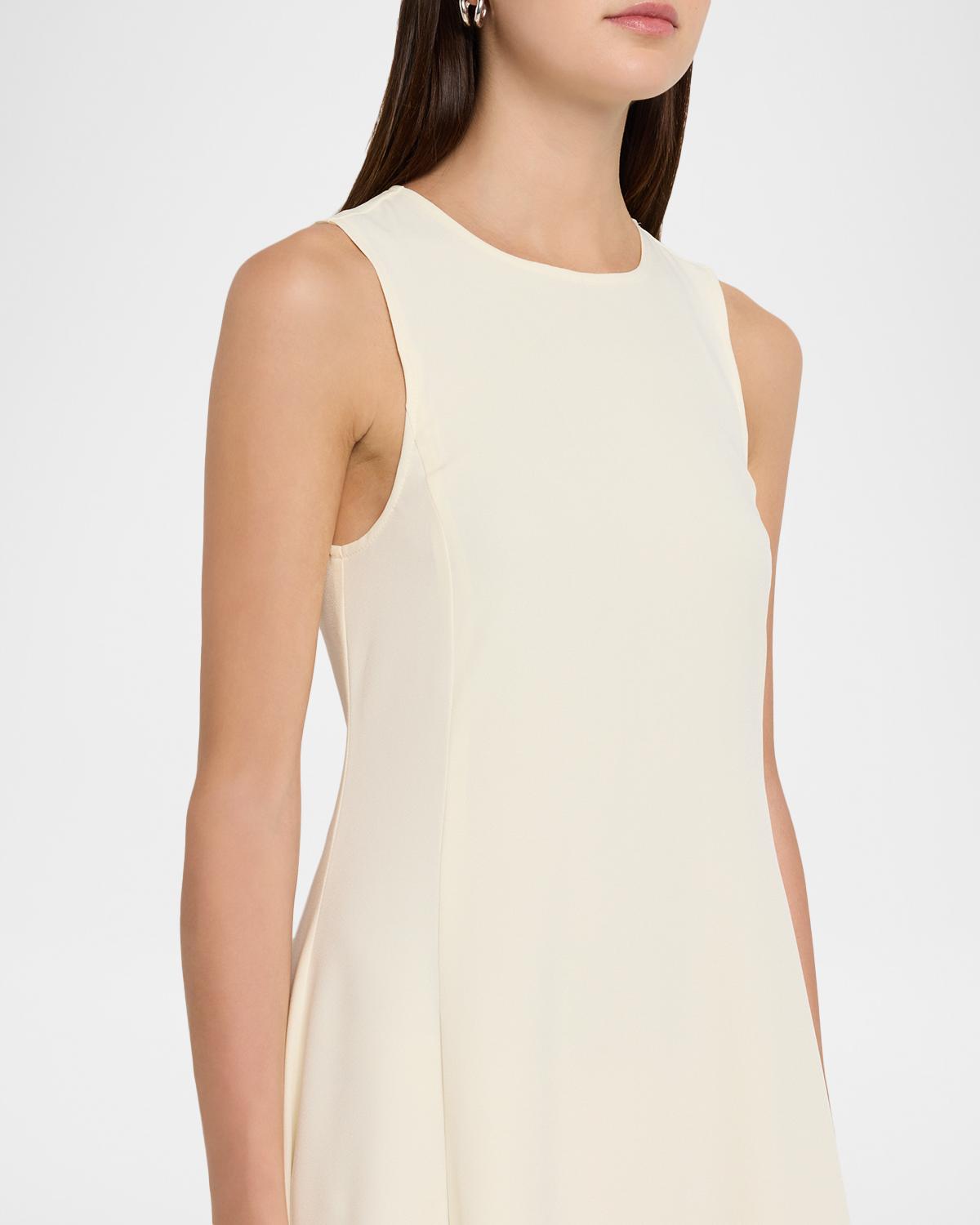 Sleeveless A-Line Cady Maxi Dress - thumbnail 5