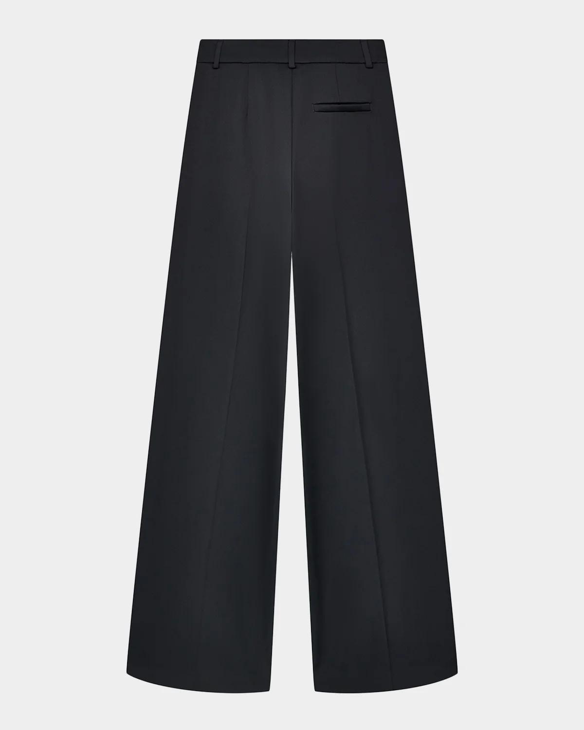 Wide-Leg Satin Pants - thumbnail 5