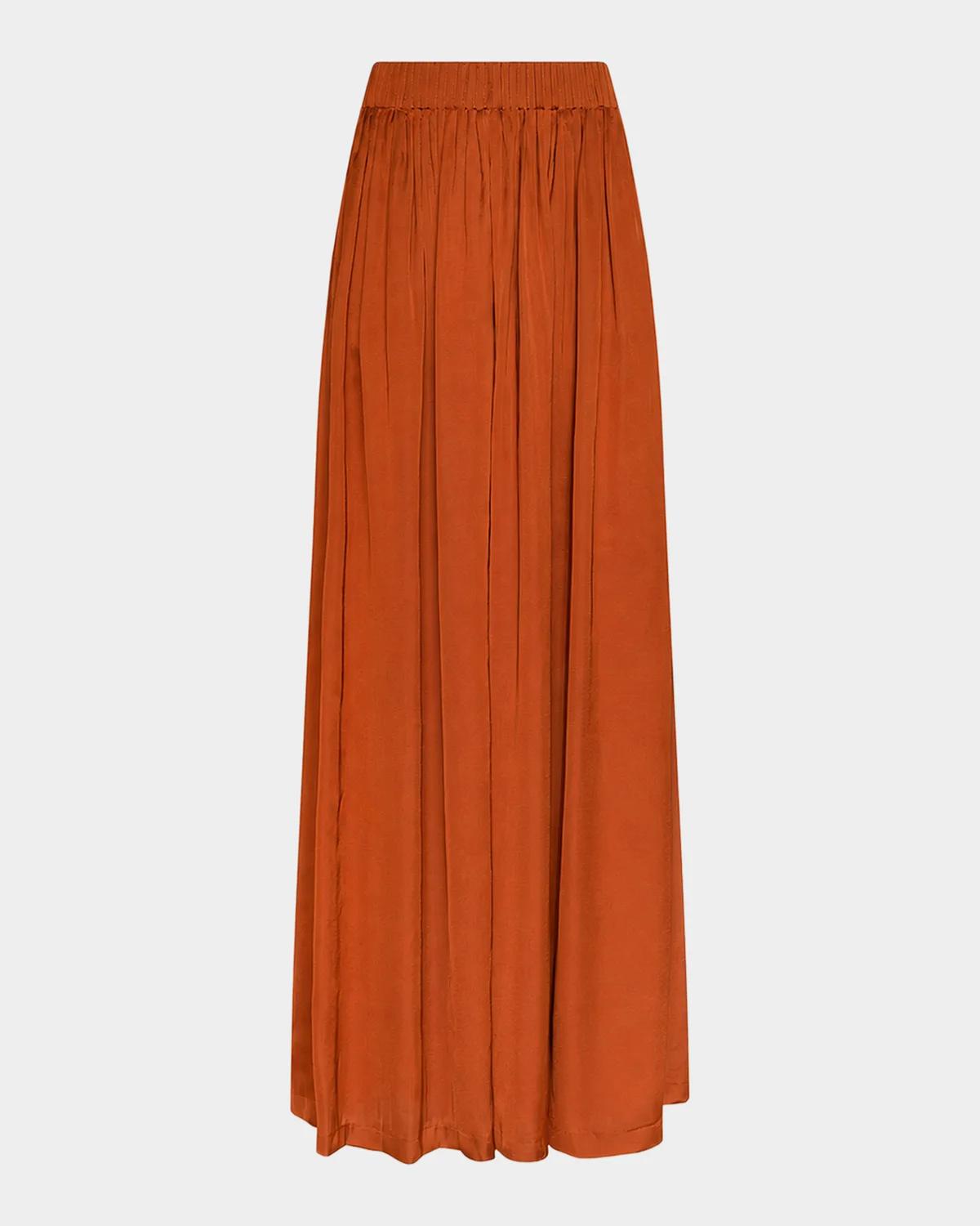 Haylo Pleated Wide-Leg Pants
