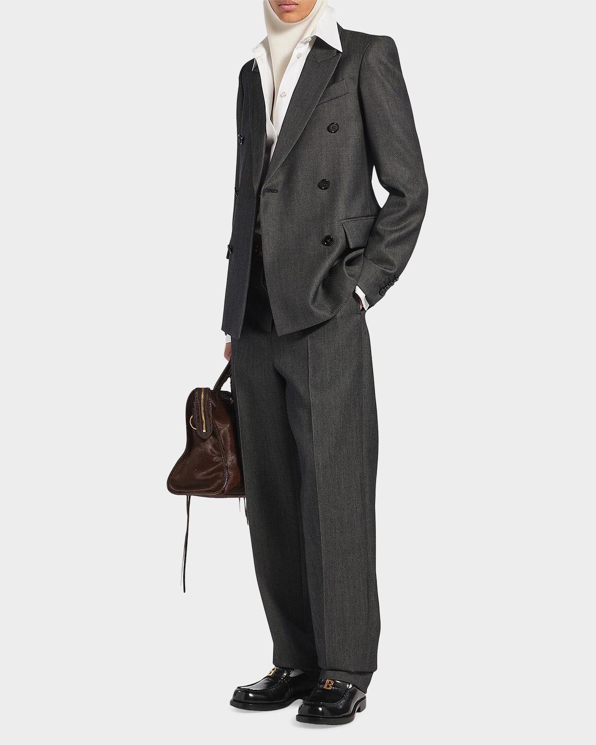 Wool Tailored Pants - thumbnail 2