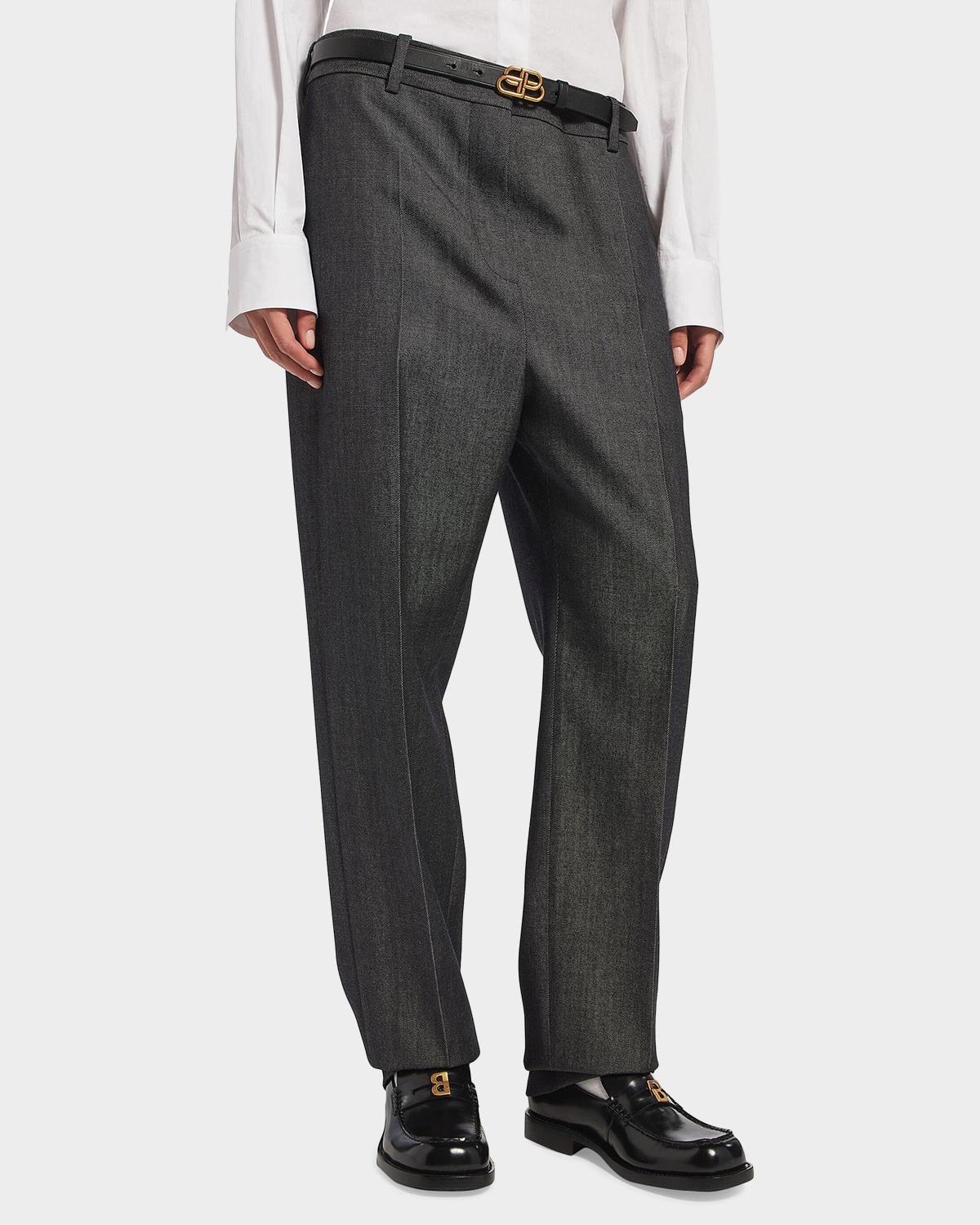 Wool Tailored Pants - thumbnail 4