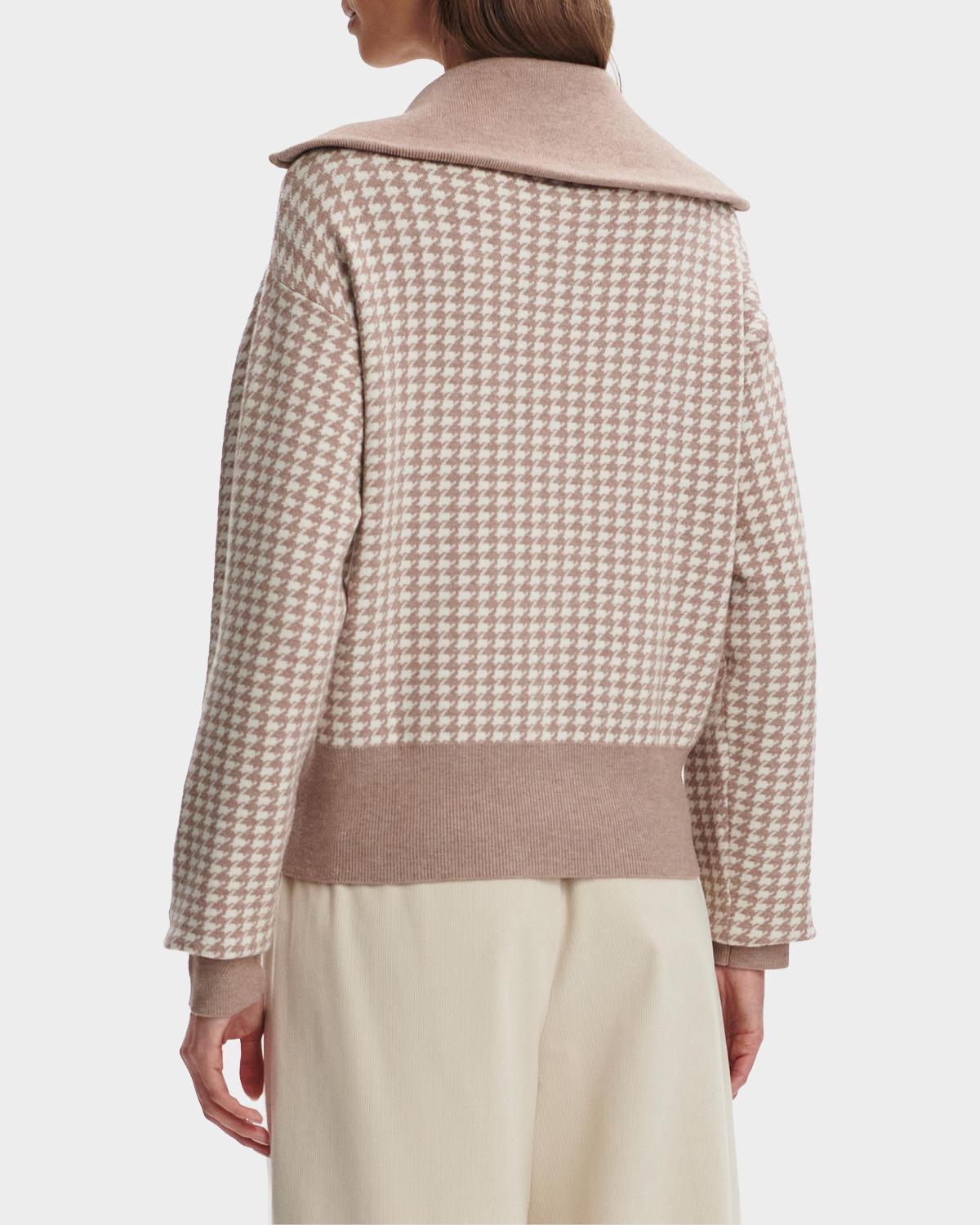 Ablett Houndstooth Jacquard Jacket - thumbnail 3