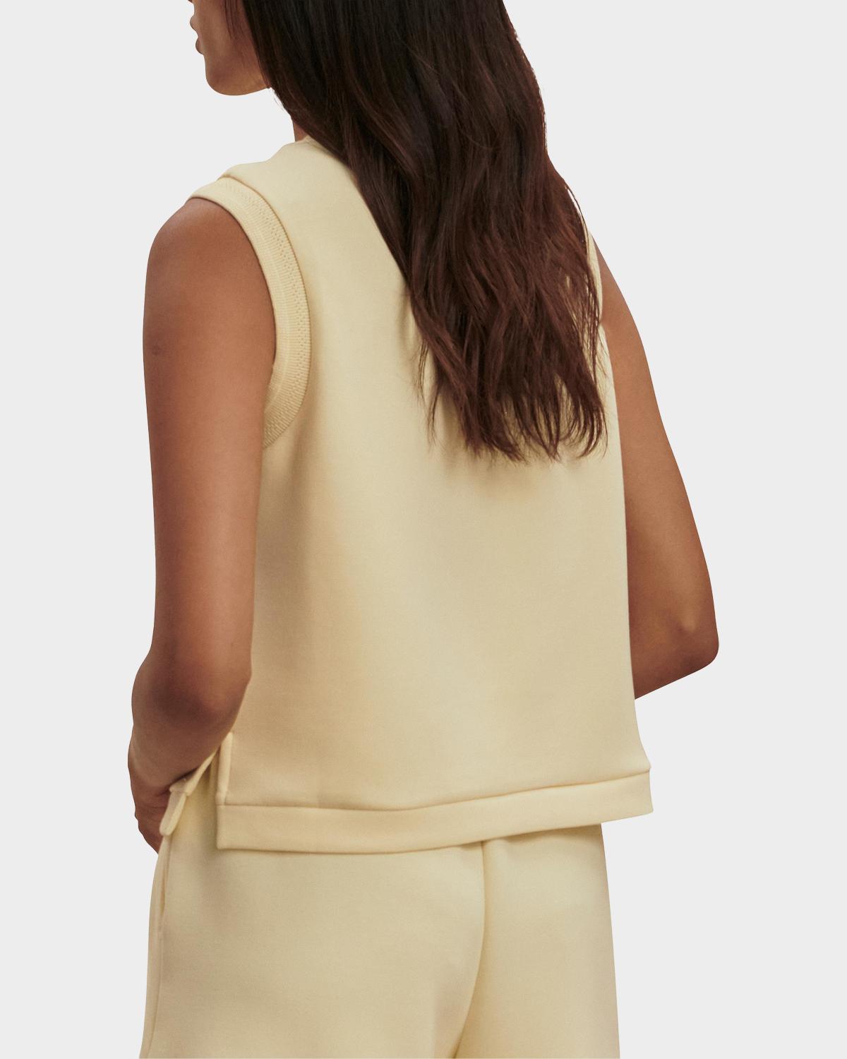 Marla Button-Front Crop Tank - thumbnail 3