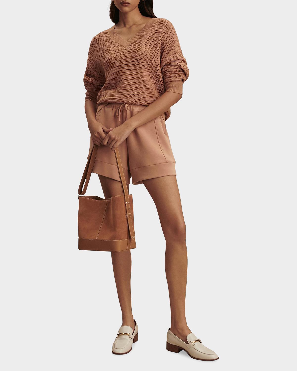 Gaia Open-Knit Cotton Sweater - thumbnail 2