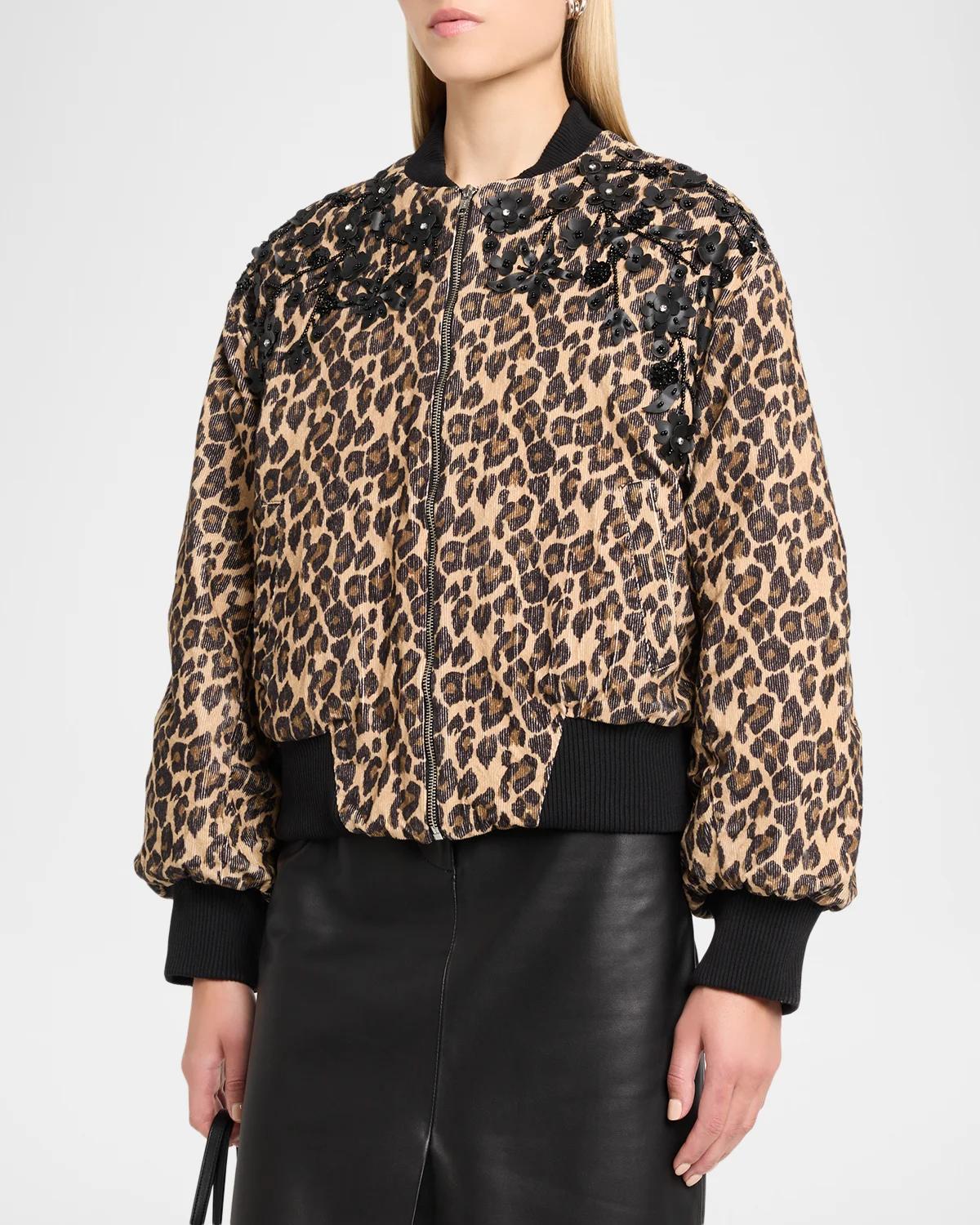 Kasenembo Embroidered Bomber Jacket - thumbnail 4