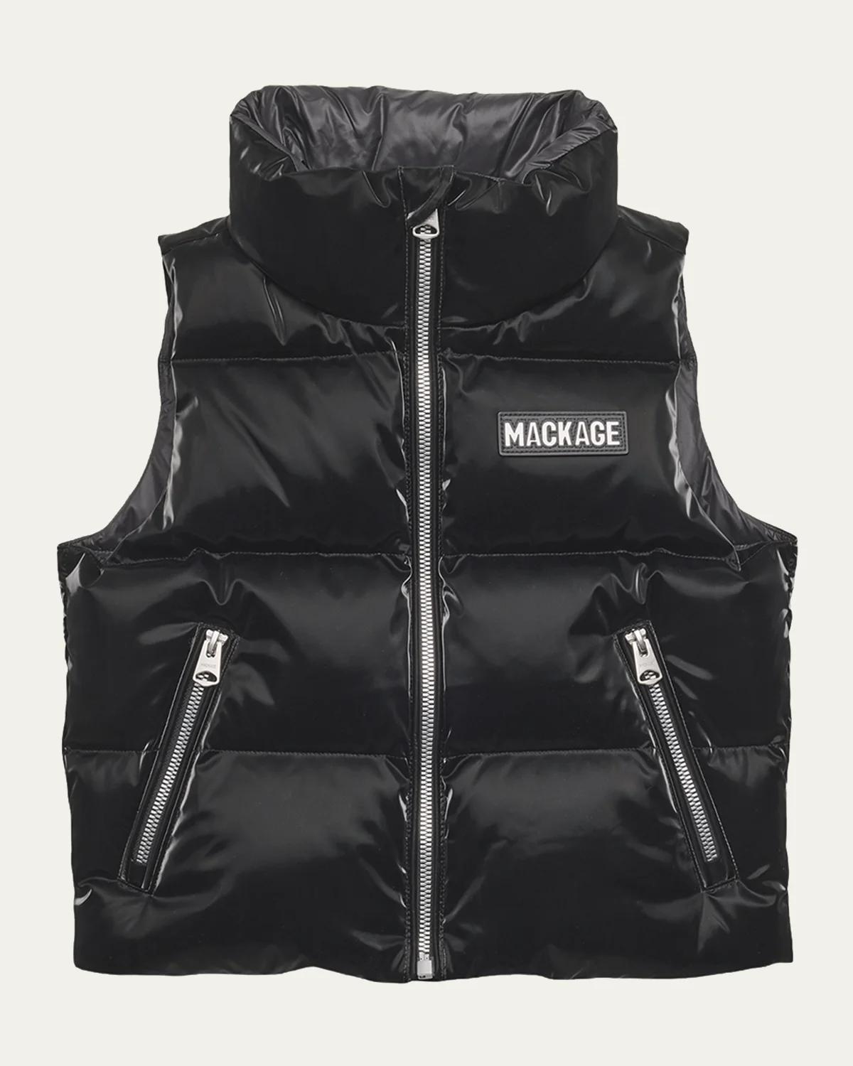 MACKAGE 키즈 찰리-T 다운 퍼프 베스트 2-6