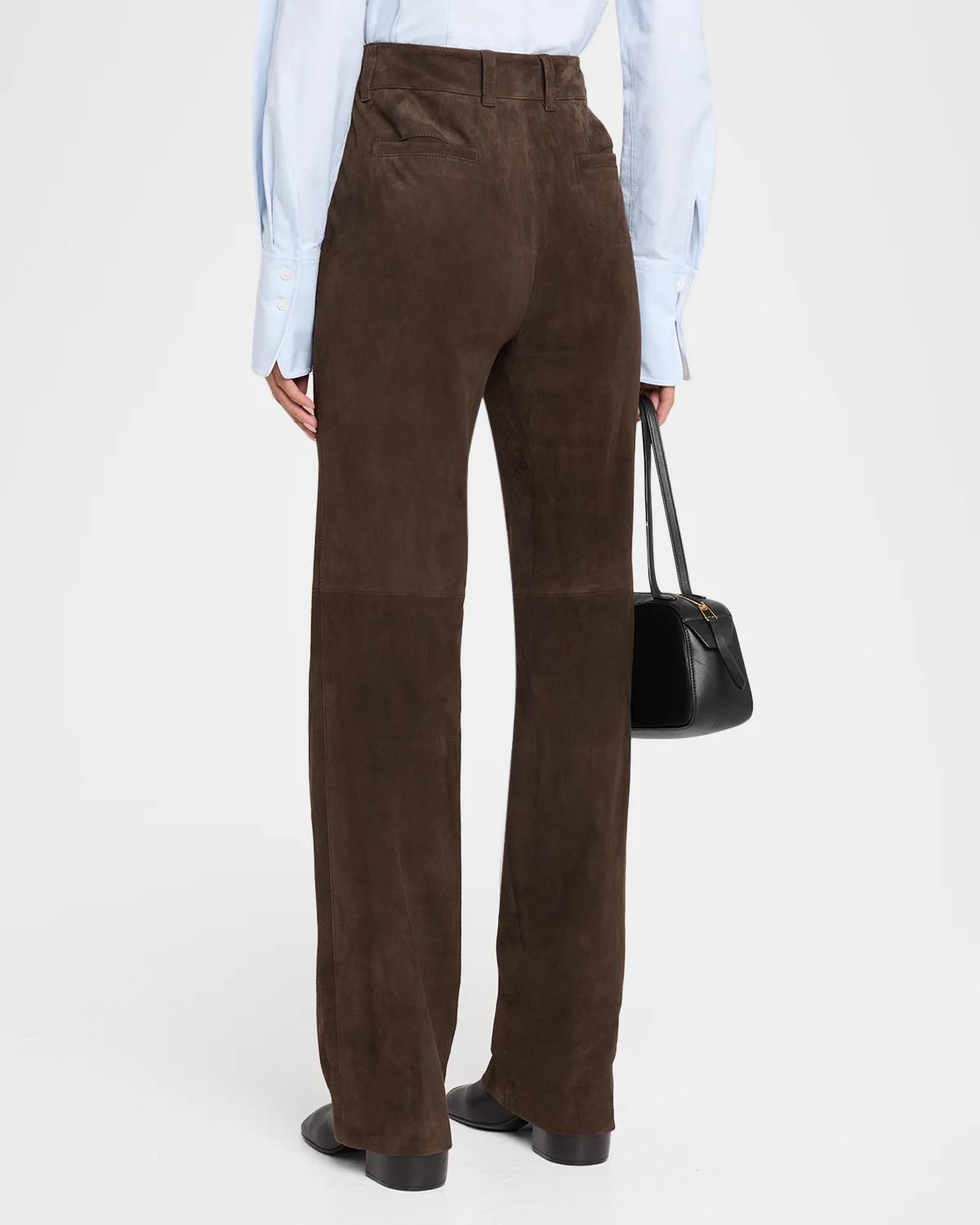 Bond Slim-Fit Suede Pants - thumbnail 3