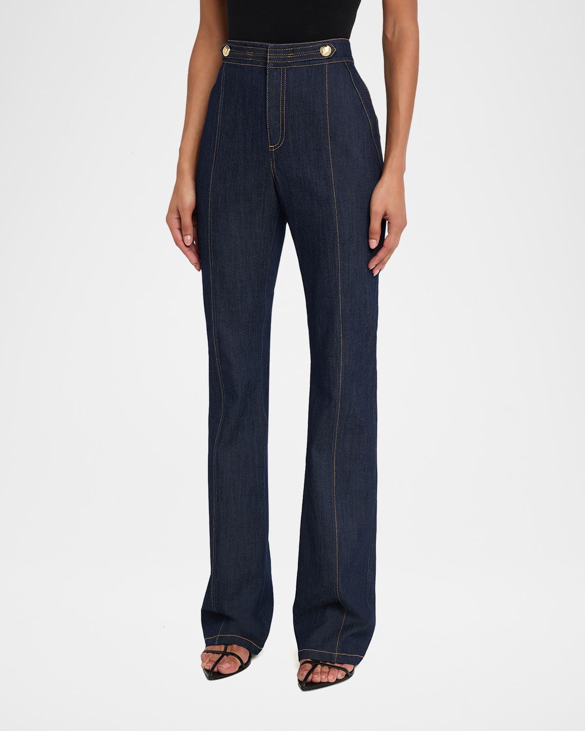 Abbot High-Rise Flared Jeans - thumbnail 4