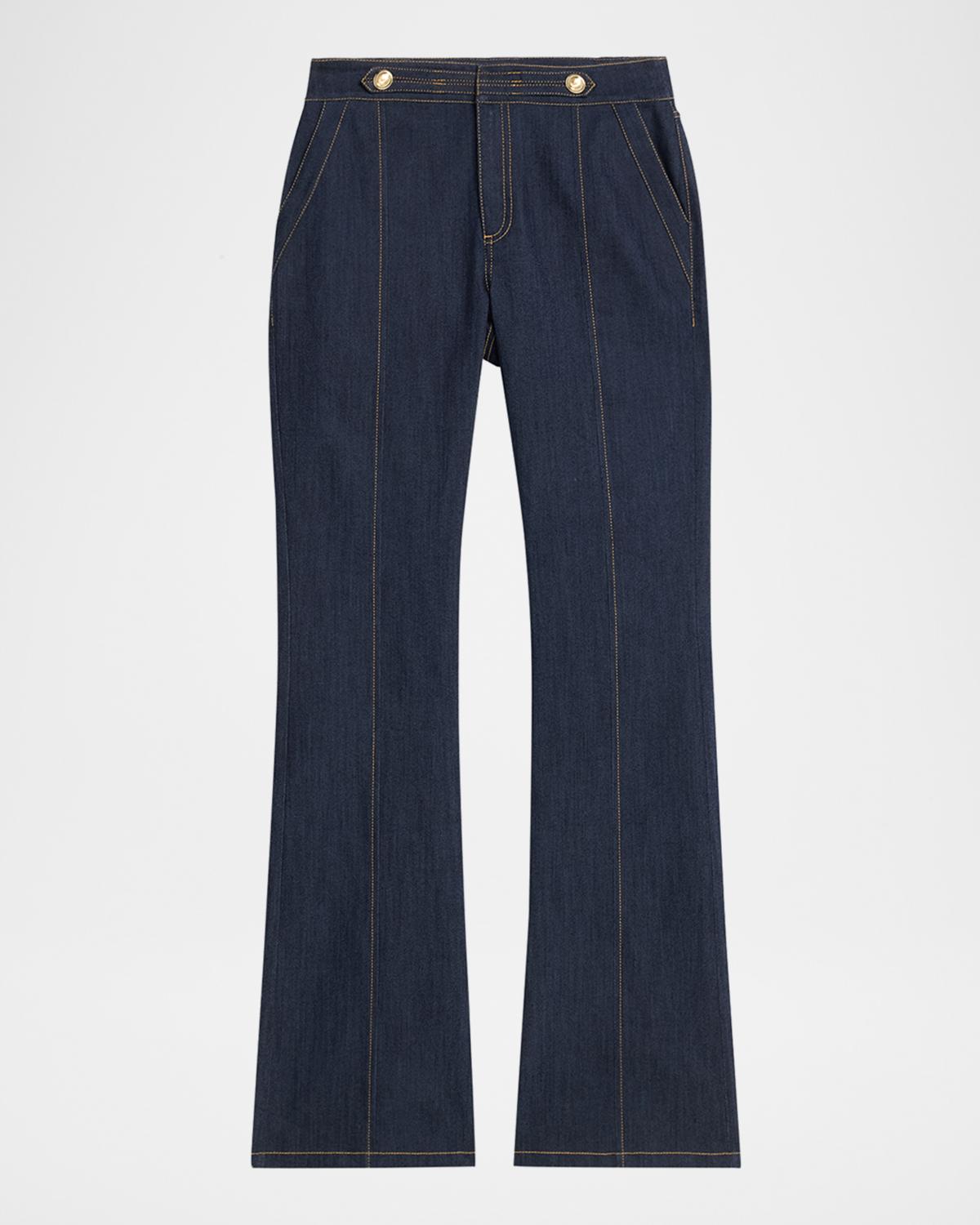 Abbot High-Rise Flared Jeans