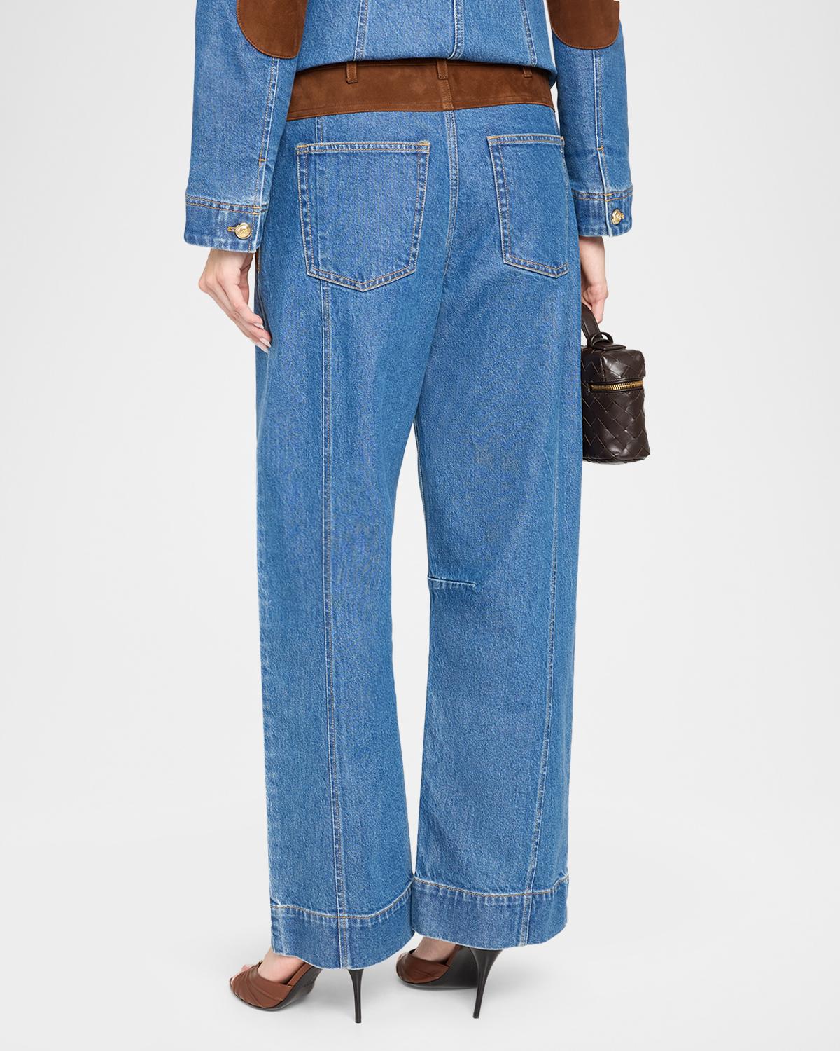 Dillon Suede Waist Jeans - thumbnail 3