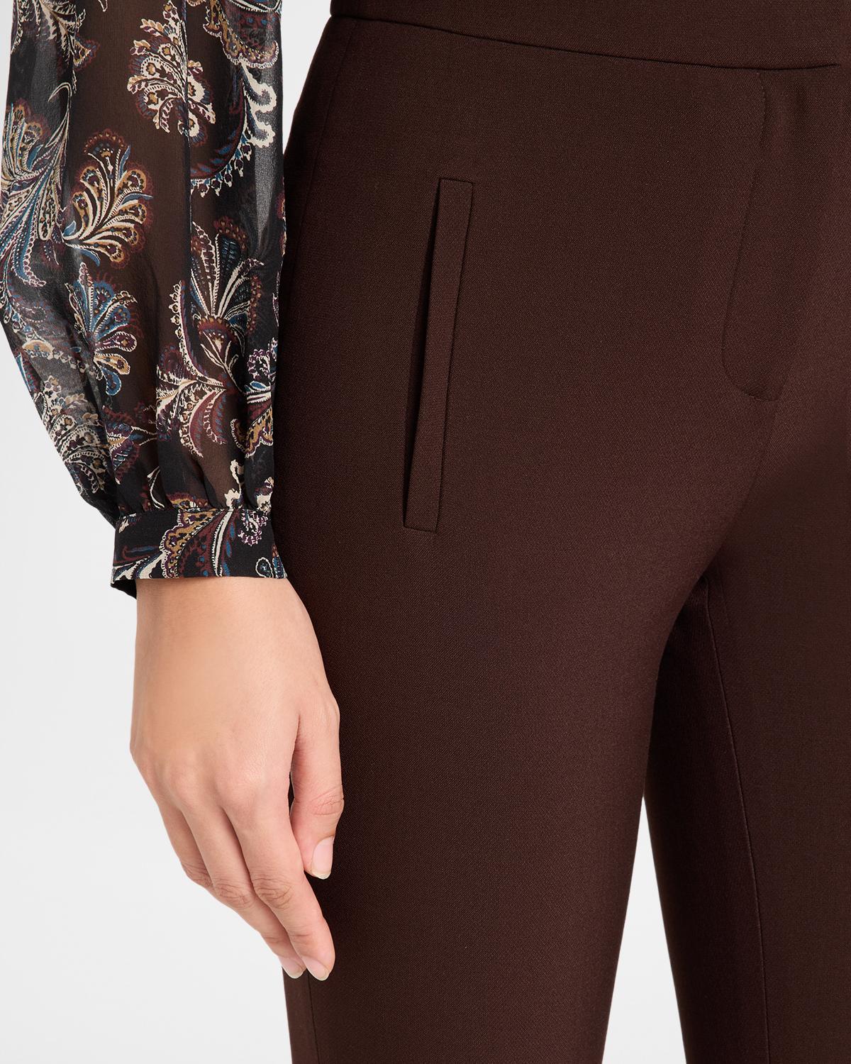 Arte Virgin Wool-Blend High-Rise Slim-Leg Pants - thumbnail 5