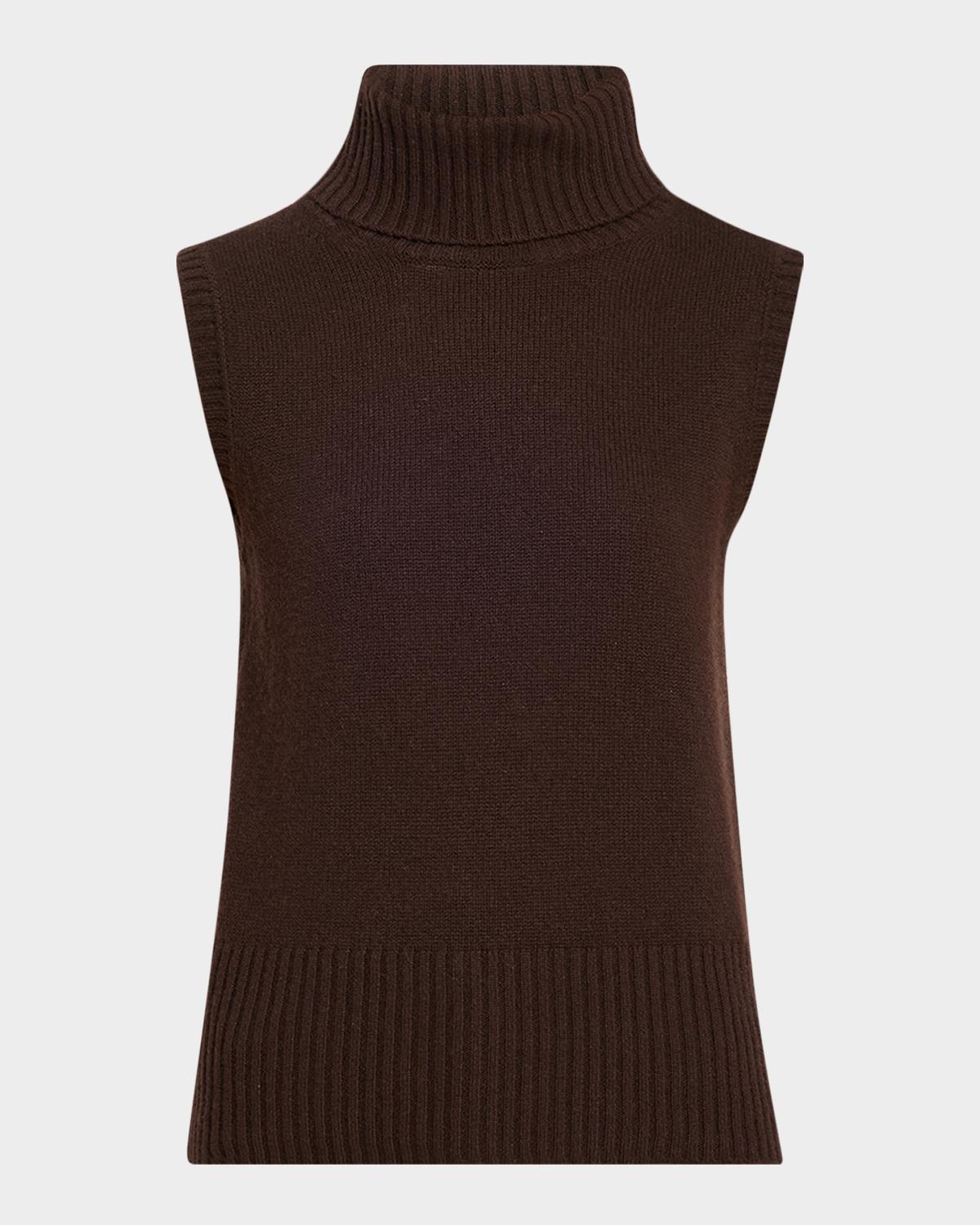 Mazzy Cashmere Turtleneck Tank