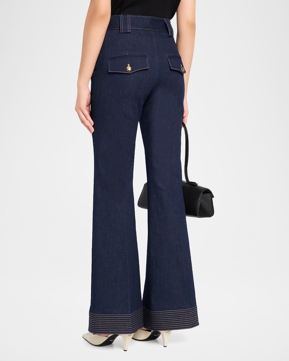 Lancelor High-Rise Wide-Leg Jeans - thumbnail 3