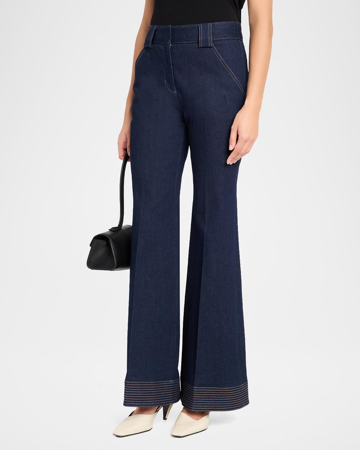 Lancelor High-Rise Wide-Leg Jeans - thumbnail 4