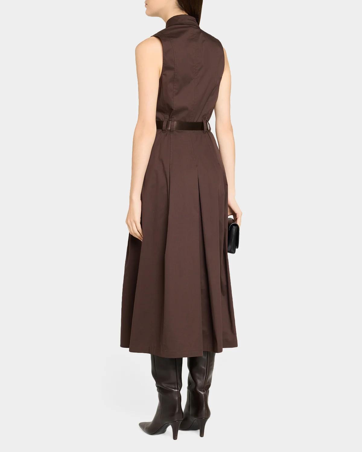 Kolton Sleeveless Belted Midi Dress - thumbnail 3