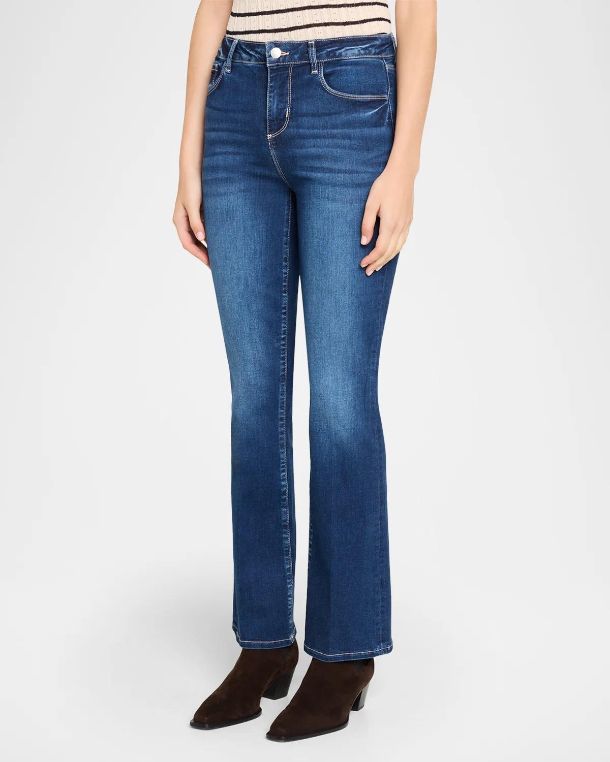 Petite Selma High-Rise Bootcut Jeans - thumbnail 4