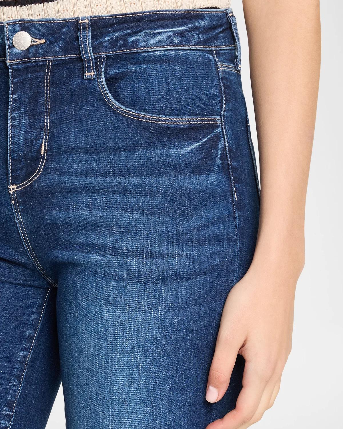 Petite Selma High-Rise Bootcut Jeans - thumbnail 5