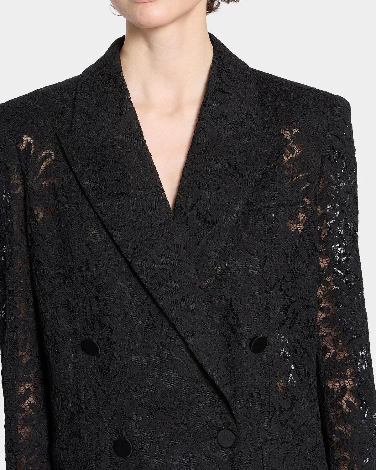 Lace Double-Breasted Jacket - thumbnail 5