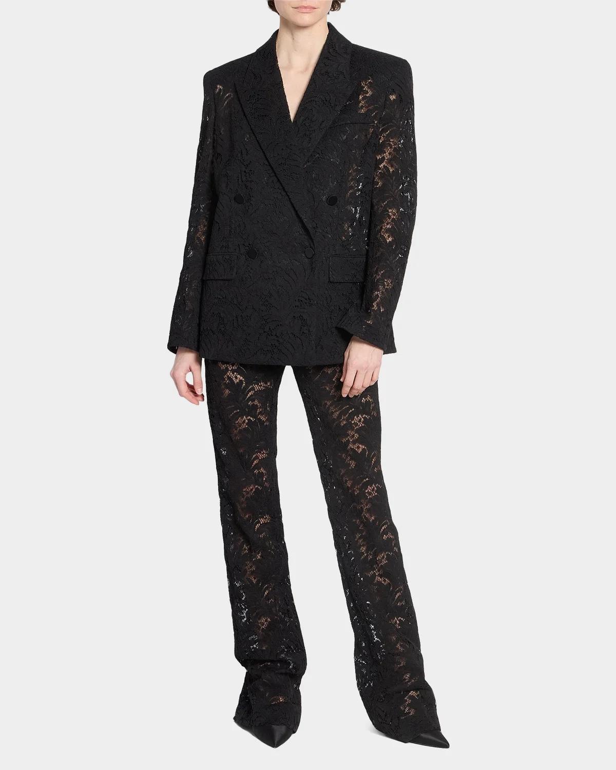 Lace Tailored Pants - thumbnail 2
