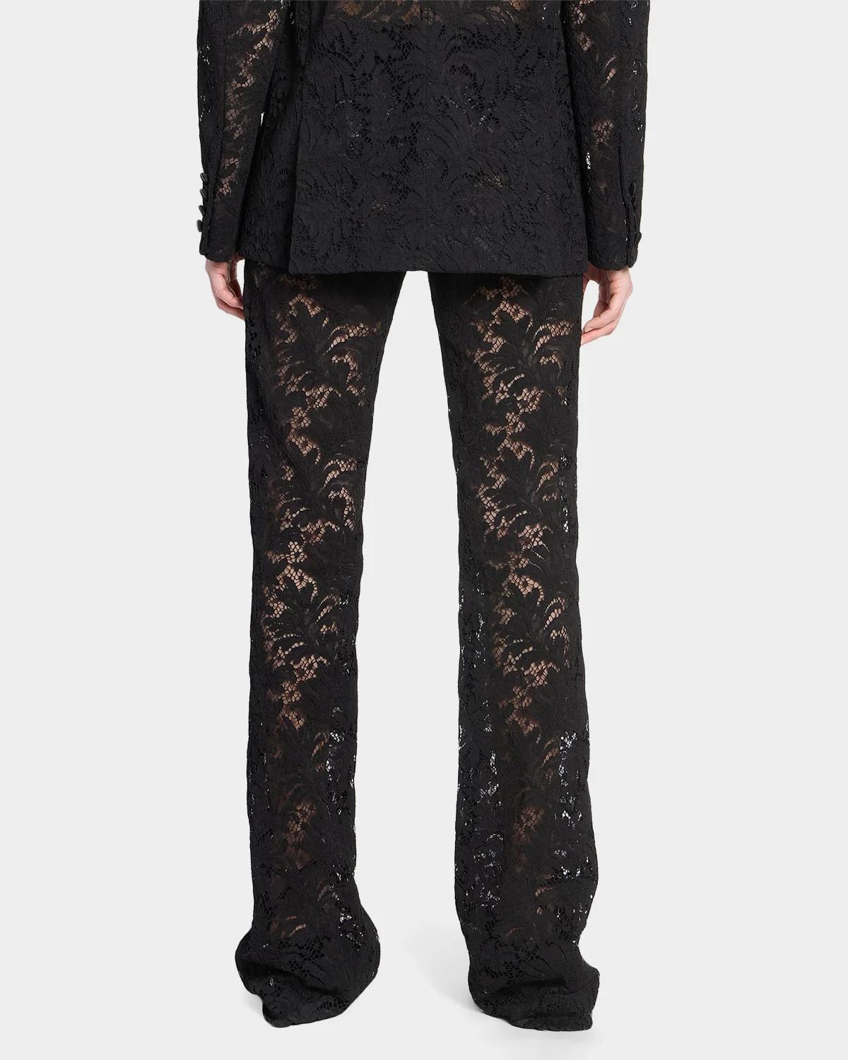 Lace Tailored Pants - thumbnail 3