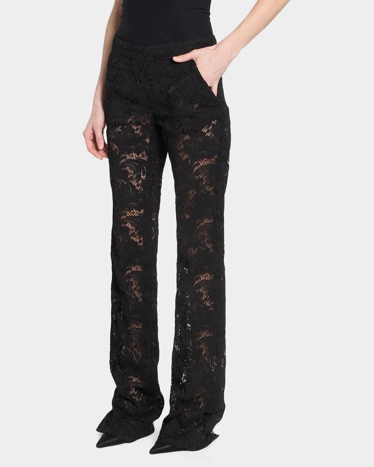 Lace Tailored Pants - thumbnail 4