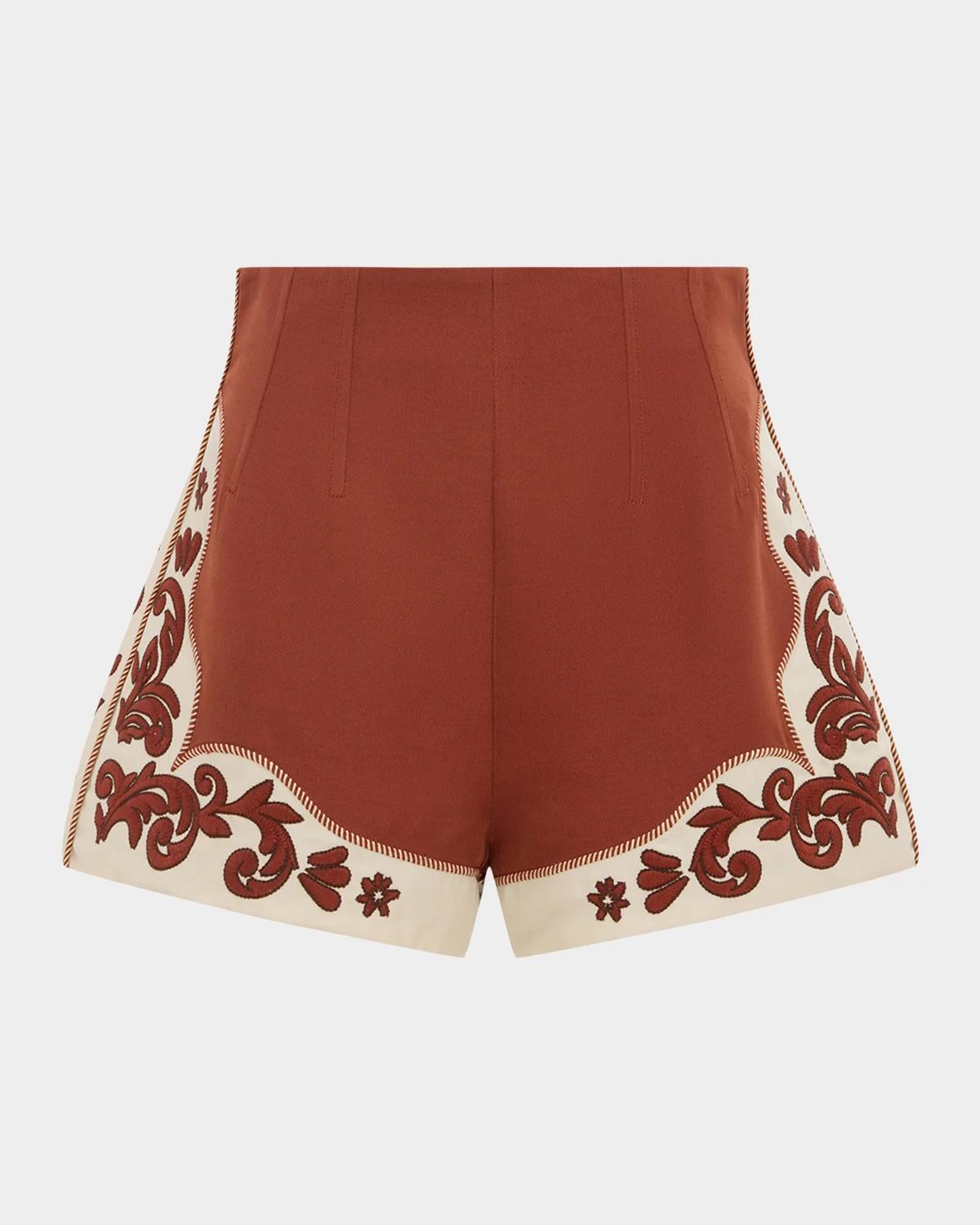 Duke Embroidered Shorts