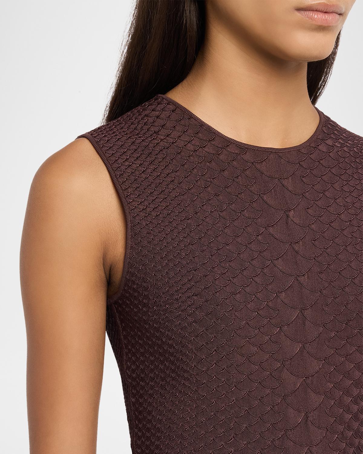 Divya Textured Knit Tank Top - thumbnail 5