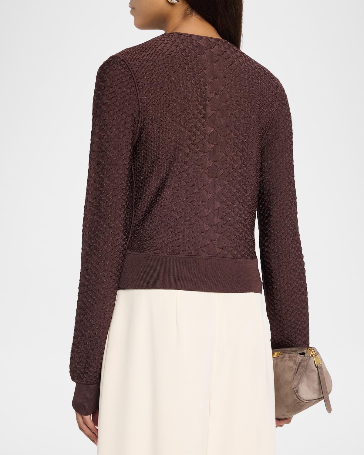 Worth Viscose Knit Cardigan - thumbnail 3