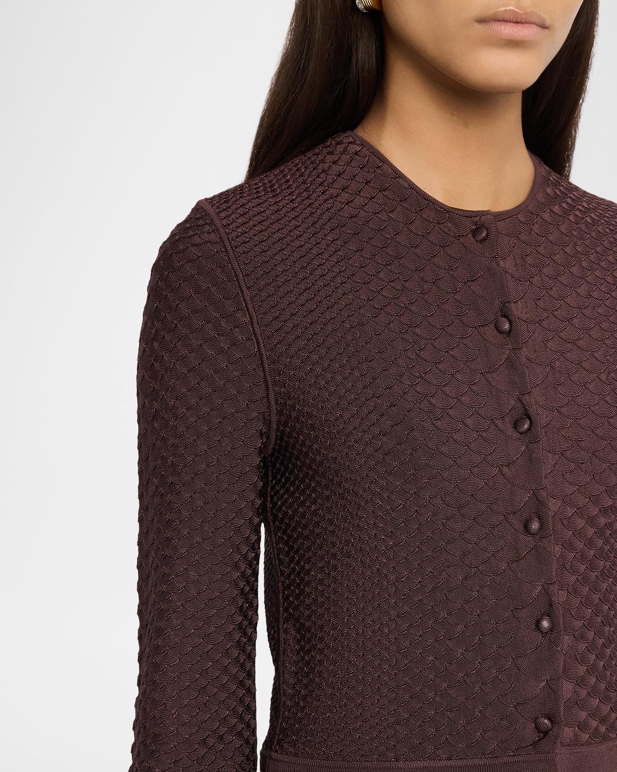 Worth Viscose Knit Cardigan - thumbnail 5