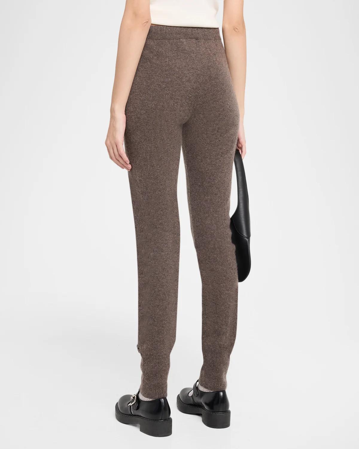 Cashmere Rib Skinny-Leg Joggers - thumbnail 3