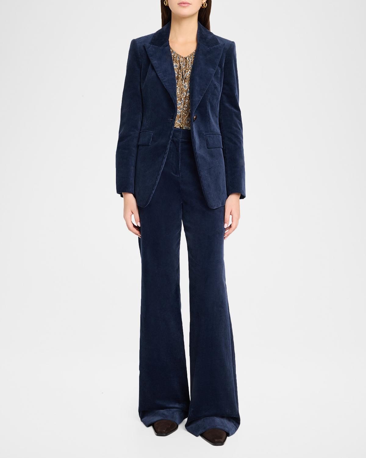 Holt Corduroy Flare Pants - thumbnail 2