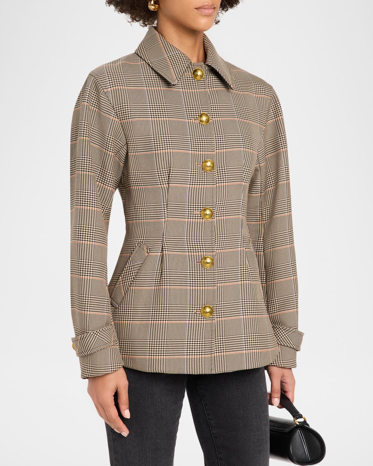 Severine Plaid Jacket - thumbnail 4