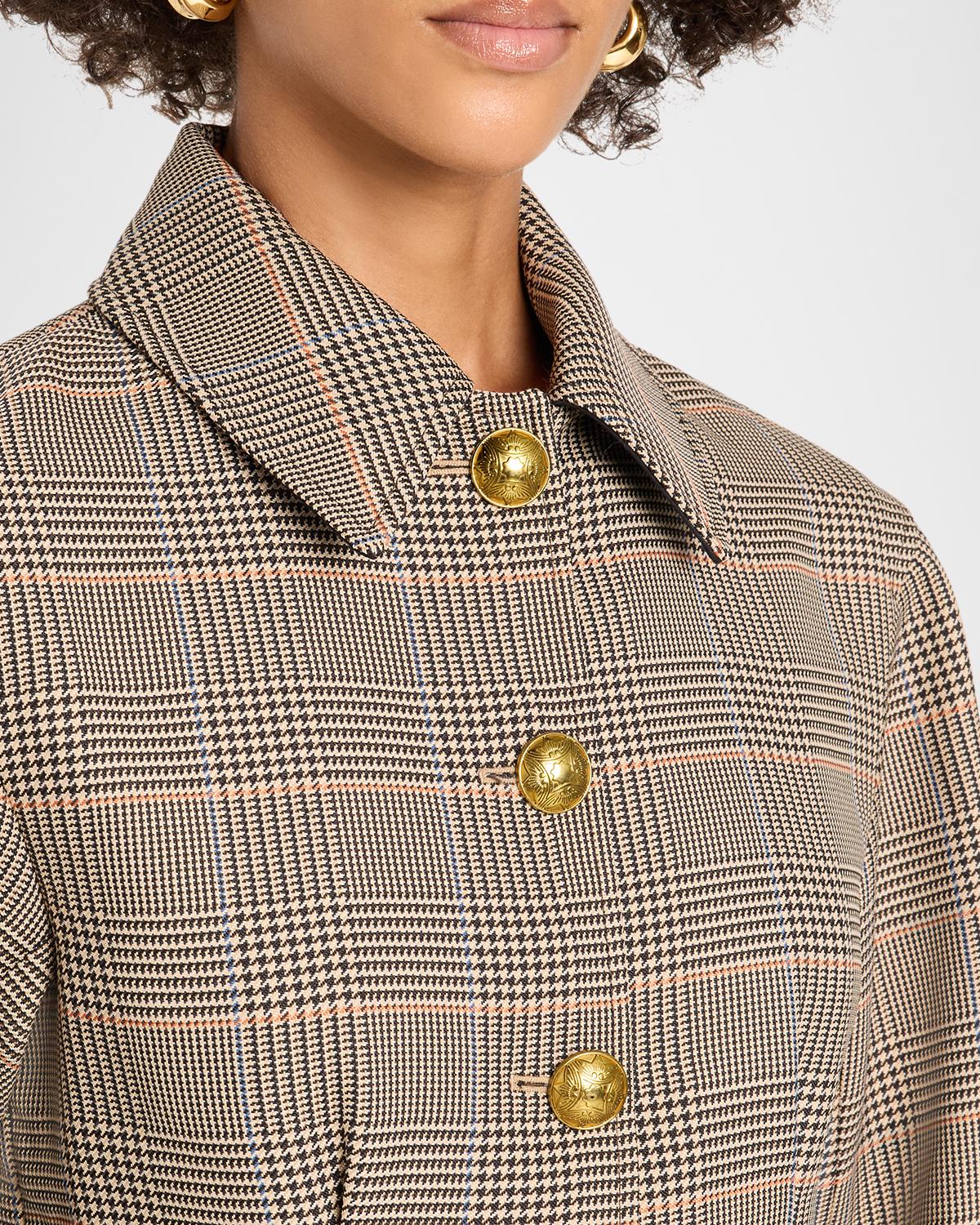Severine Plaid Jacket - thumbnail 5