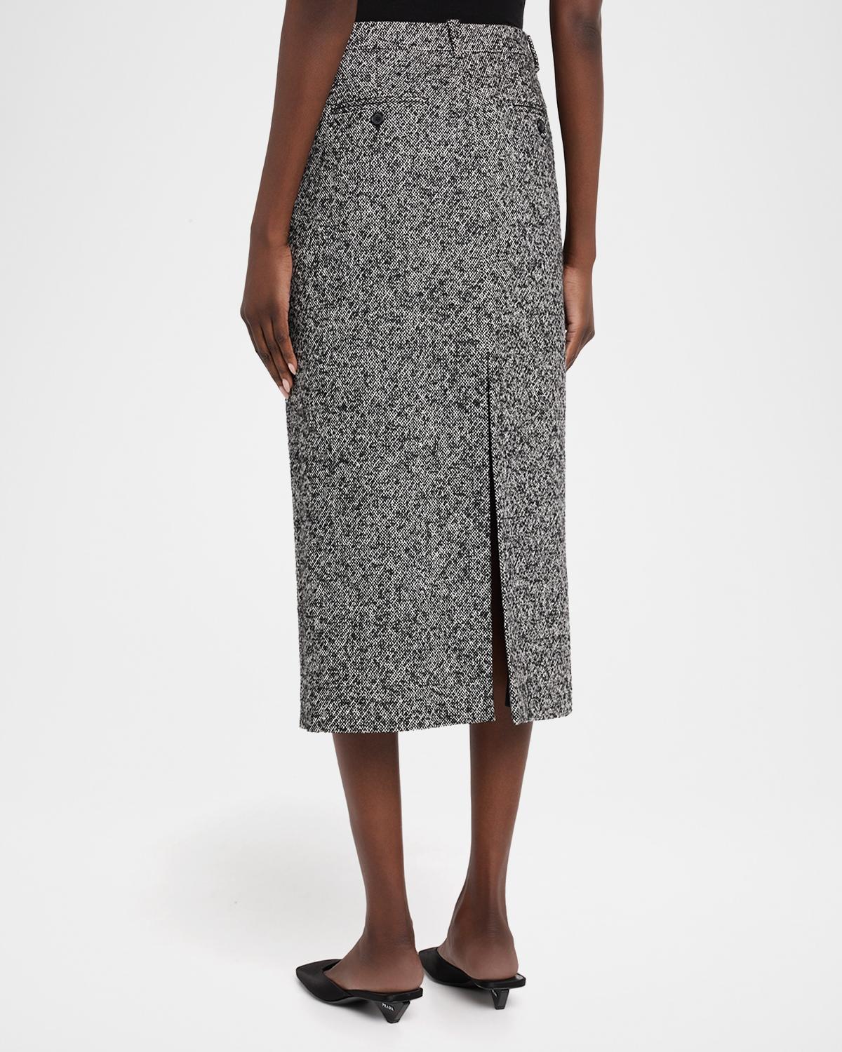 Melange Midi Trouser Skirt - thumbnail 3
