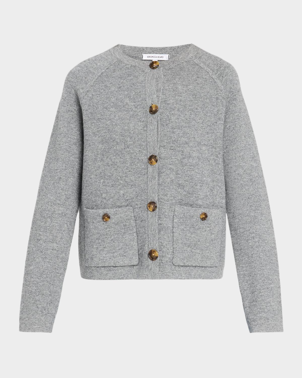 Elwood Merino Wool-Cashmere Cardigan