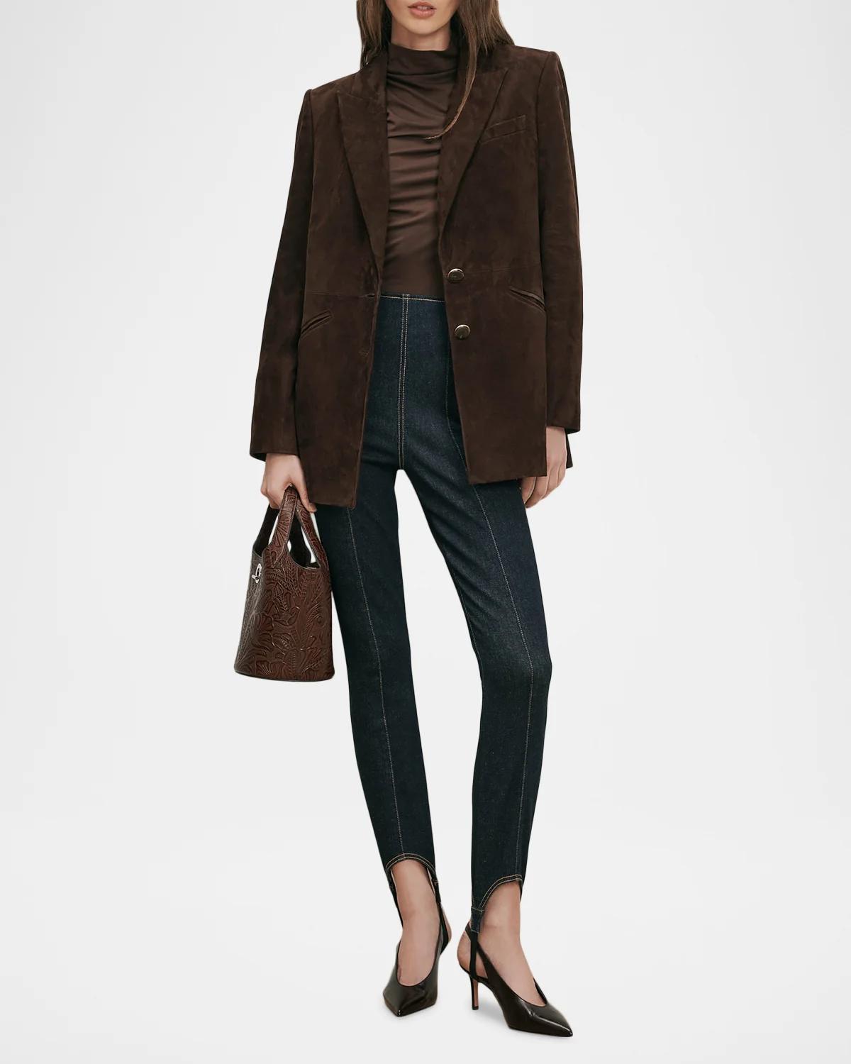 Maci Suede Dickey Jacket - thumbnail 2