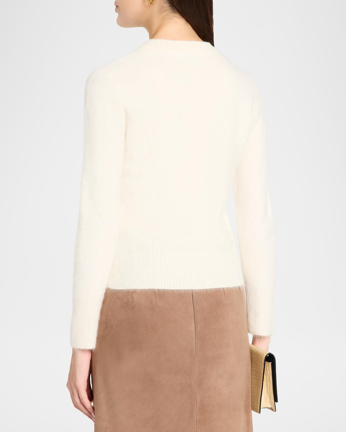 Frankie Brushed Cashmere Sweater - thumbnail 3